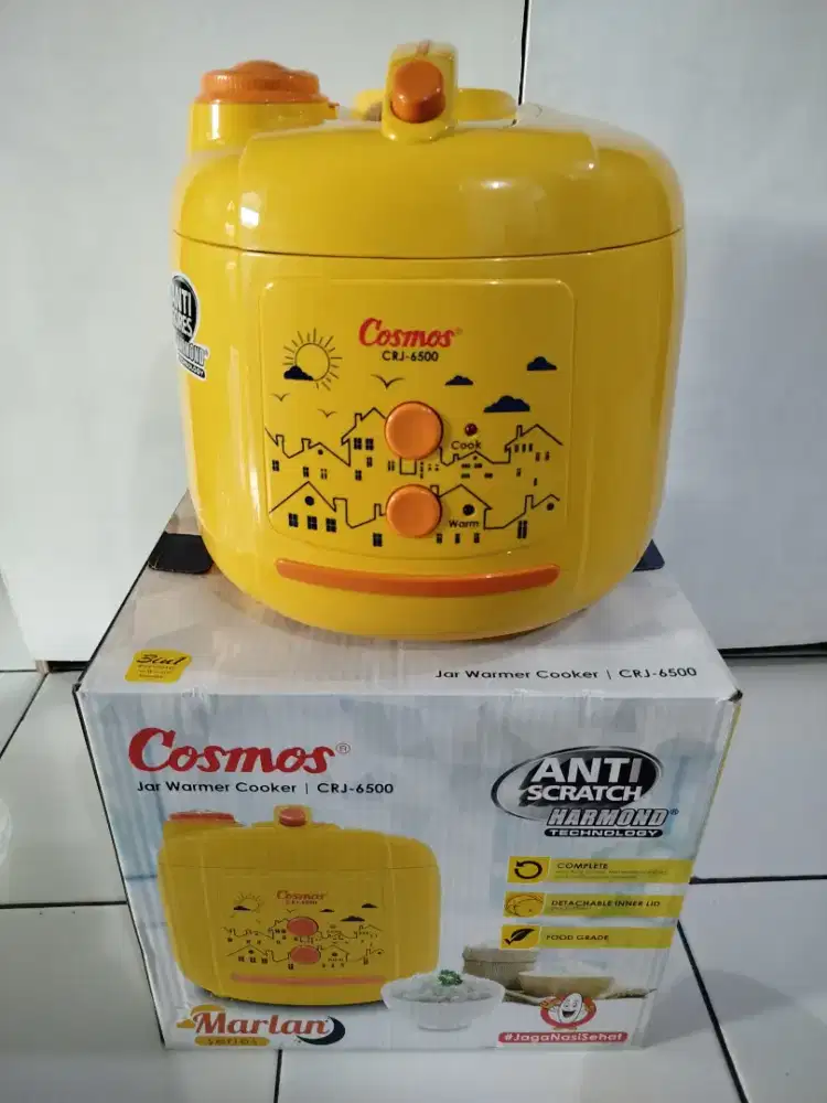 Rice Cooker cosmos 2.0L Teknologi Harmond second like new