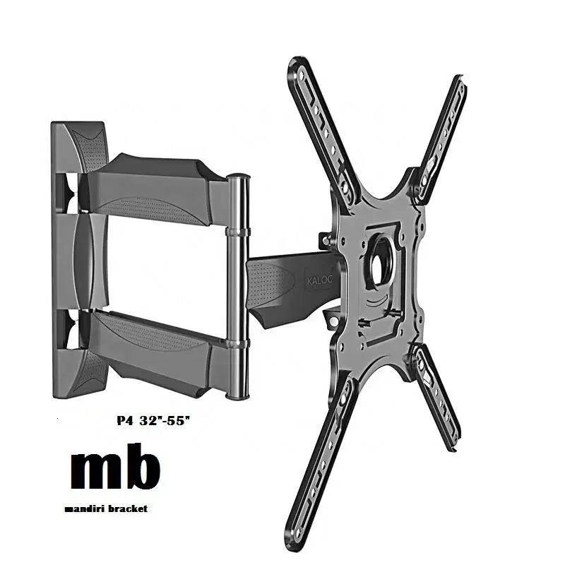 bracket tv swivel belalai model p4 paling murah