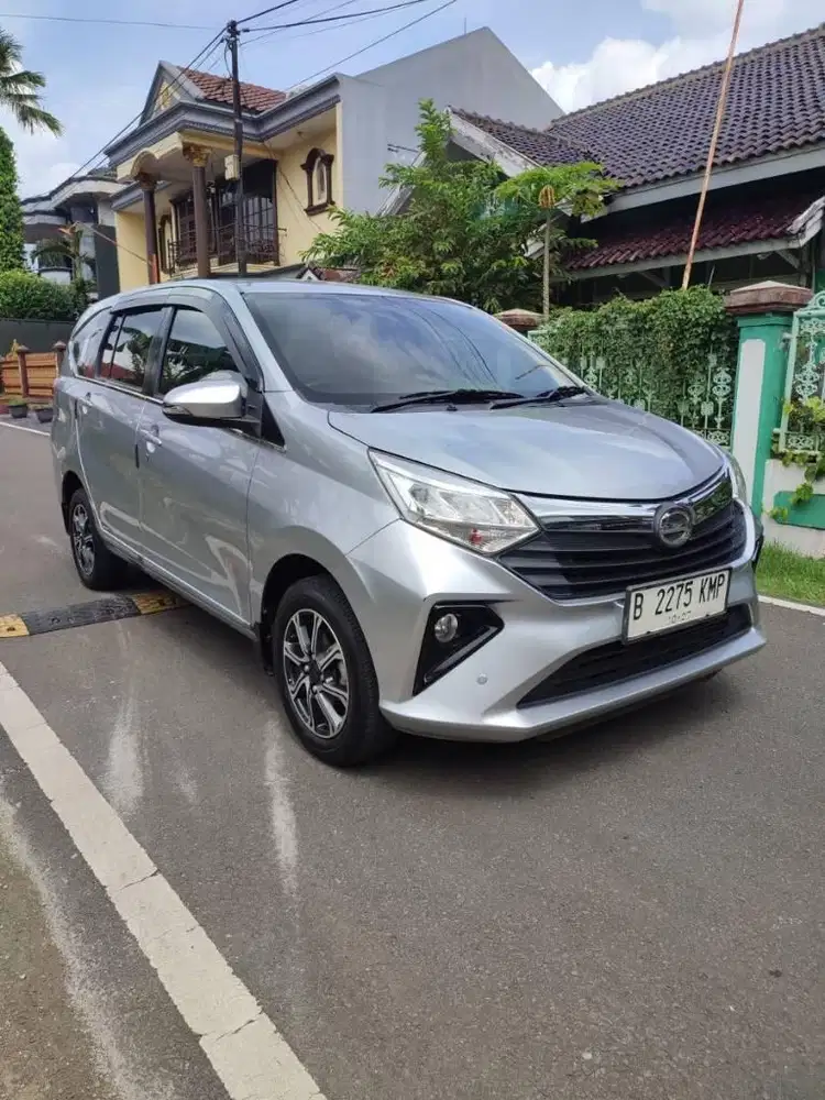Sigra R 1.2 deluxe manual tahun 2019 silver nopol ganjil jaktim