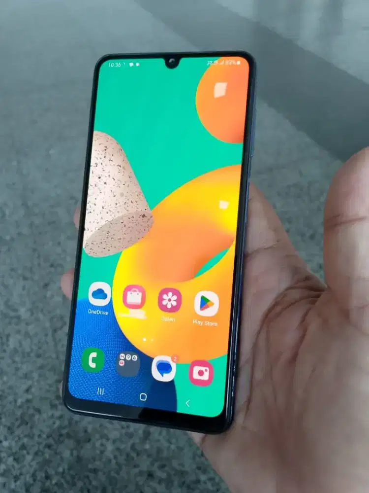 Samsung M32 5G ram 6/128 NFC on kondisi normal