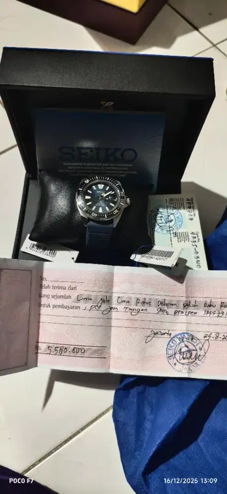 Seiko Prospex SRPF79K1 King Samurai Dark Manta Ray,special edition