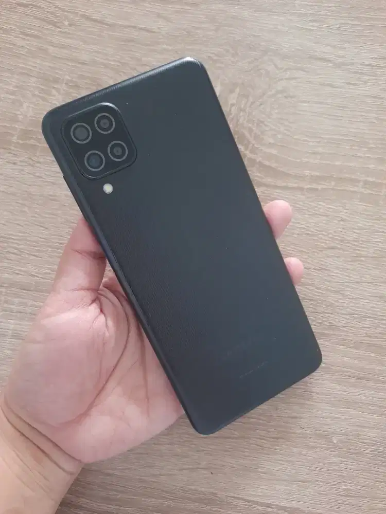 Samsung A12-4G.Finger.ram 6GB/128GB.MURAH.GOLDEN PONSEL