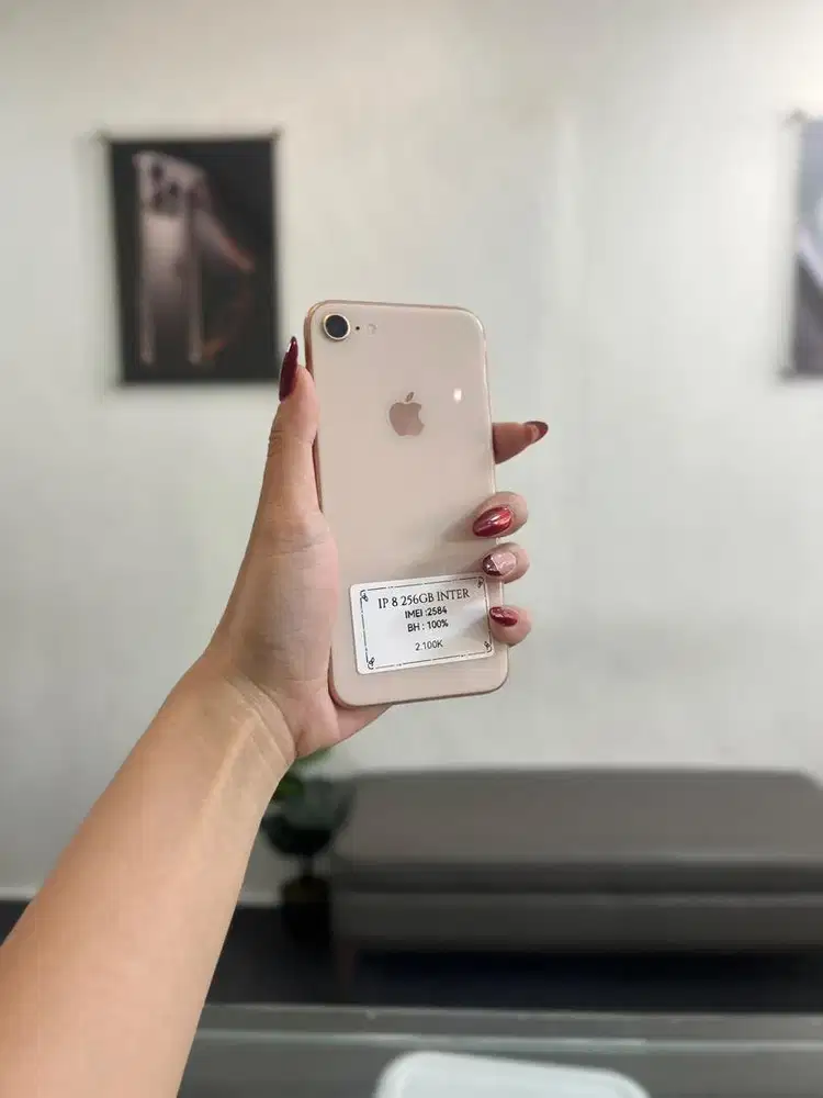 Iphone 8 256GB fullset mulus nominus terima tt cod kredit