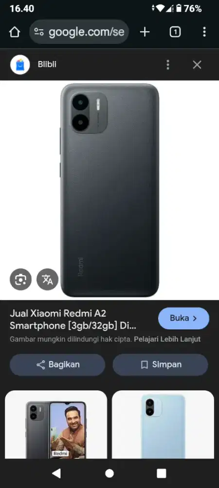 Redmi A2 ram 3/64