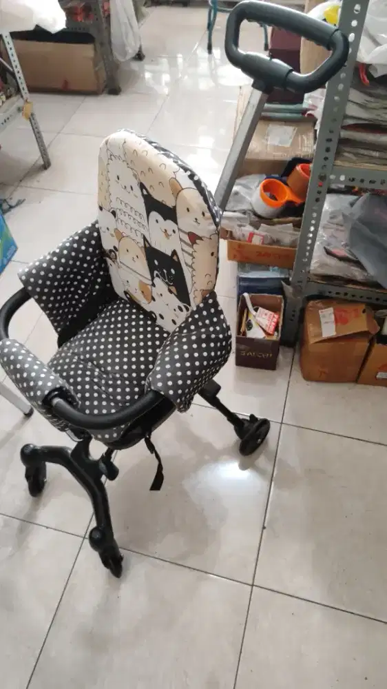 stroler lipat bayi kondisi komplit bonus