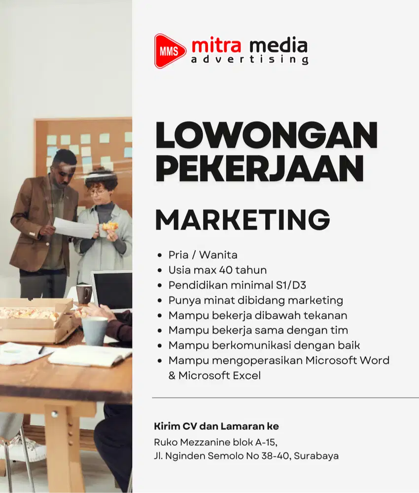 Marketing Pria/Wanita