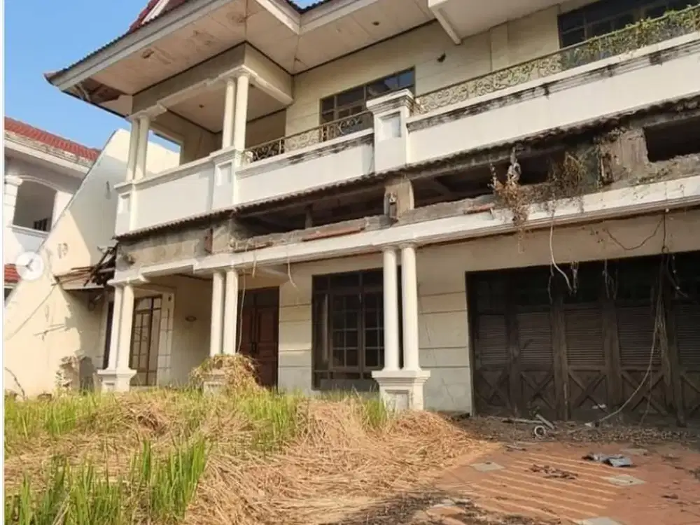 Dijual Hitung Tanah Cepat Murah Rumah Tua Pinisi Permai PIK Uk 536 sqm
