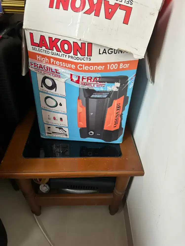 Lakoni Laguna 70 - Mesin Steam Cuci Mobil & Motor 100 Bar (Mulus)