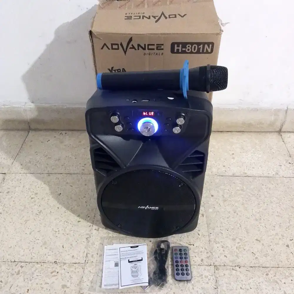Jual speaker aktif portable Advance H801N COD Bogor Kota