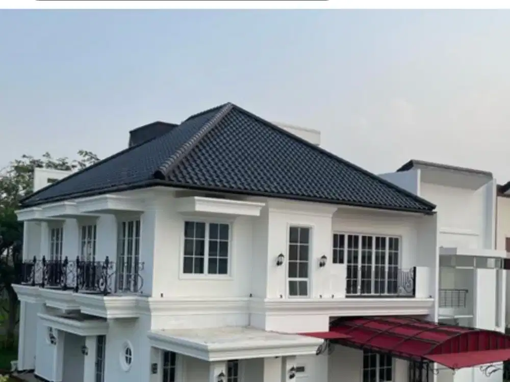 RUMAH BRAND NEW AMERICAN CLASSIC TERMEWAH!! LOKASI ISTIMEWA THE ICON BSD CITY