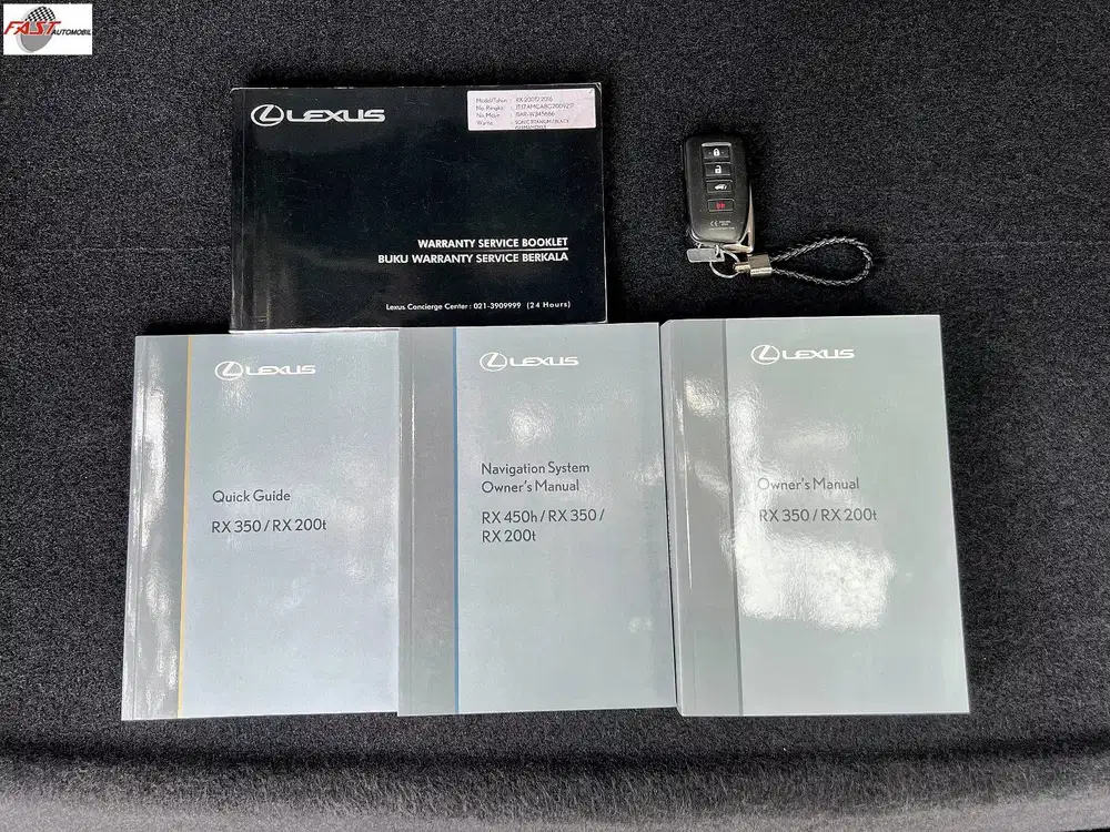 LEXUS RX200 T 2016 LUXURY 2.0 AT LOW KM.63RB & PAJAK PANJANG #F7ST
