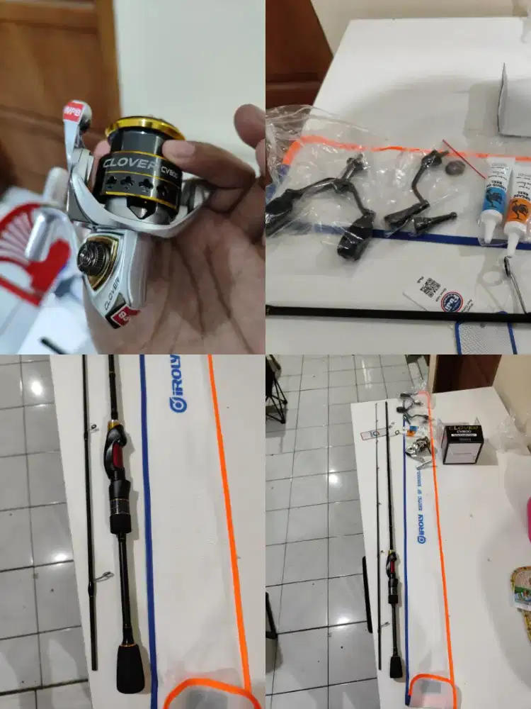 1 set alat pancing ultra light baru
