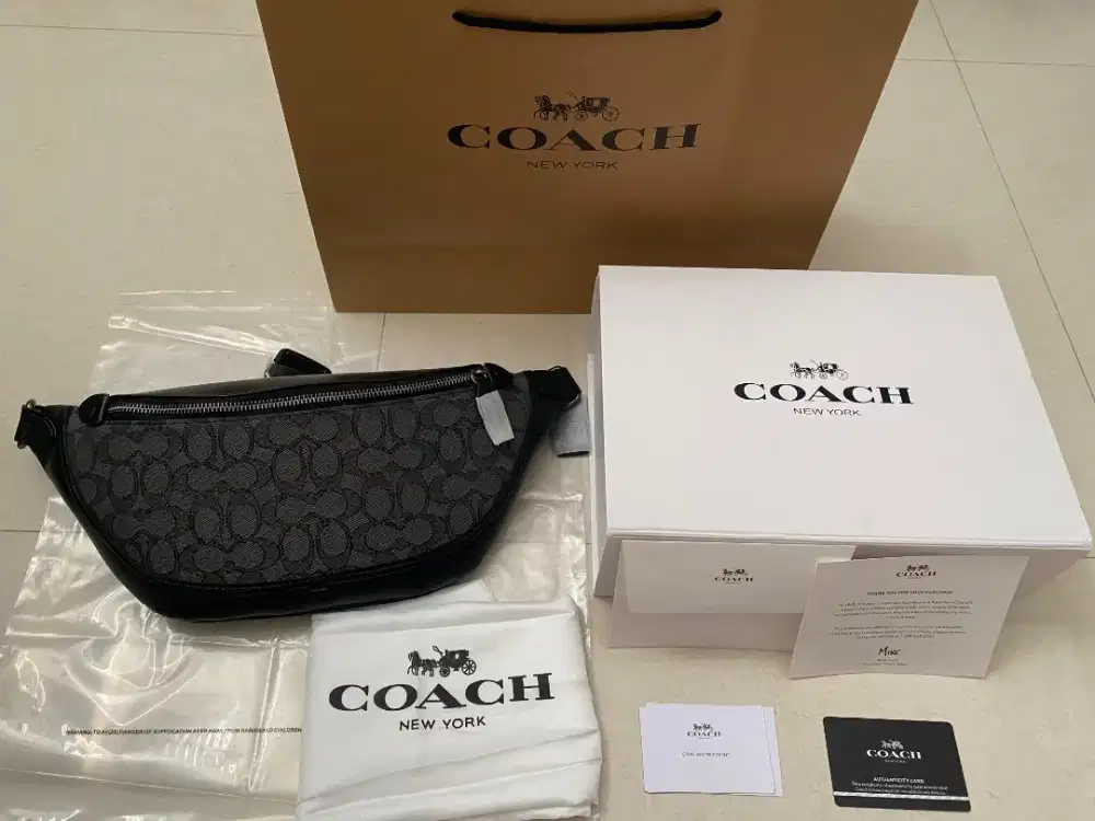 Waistbag Coach Like New | Tas Selempang Coach