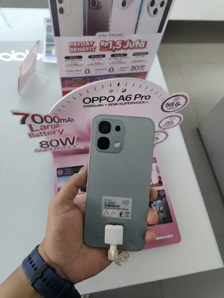 Oppo A6 Pro Cash/Cicilan 0%