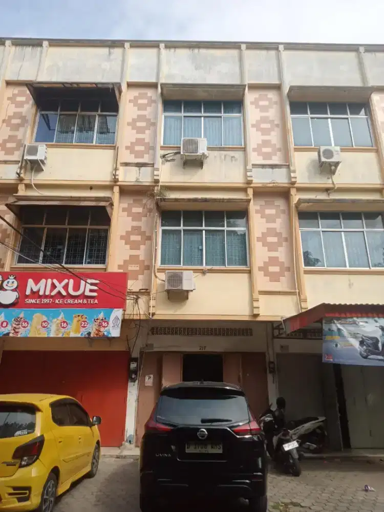 DIJUAL RUKO BESAR UK 4X30FULL BANGUNAN 3LT DI PUSAT BISNIS PALEMBANG