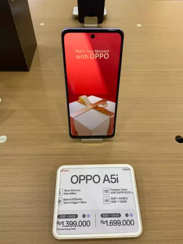 PTOMO CICILAN BUNGA 0% OPPO A5i