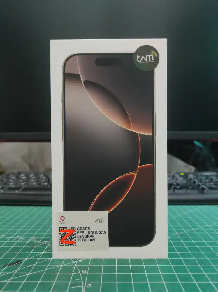 iPhone 16 Pro 128GB iBox Dessert Titanium New Segel