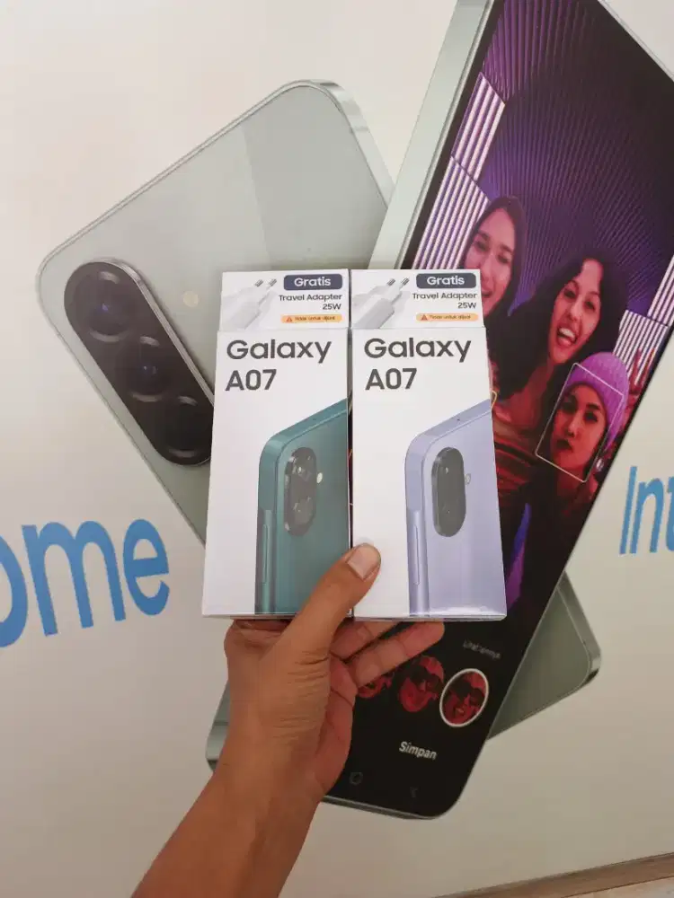 [ Fast respon WA ] Samsung Galaxy A07 4/128 Garansi resmi 1thn