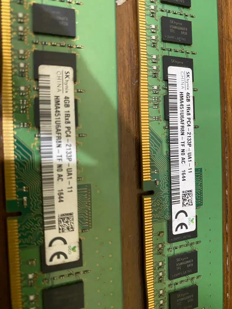 RAM PC DDR 4 , 2 PCS (4GB x 2 = 8 GB) Sky Hynix