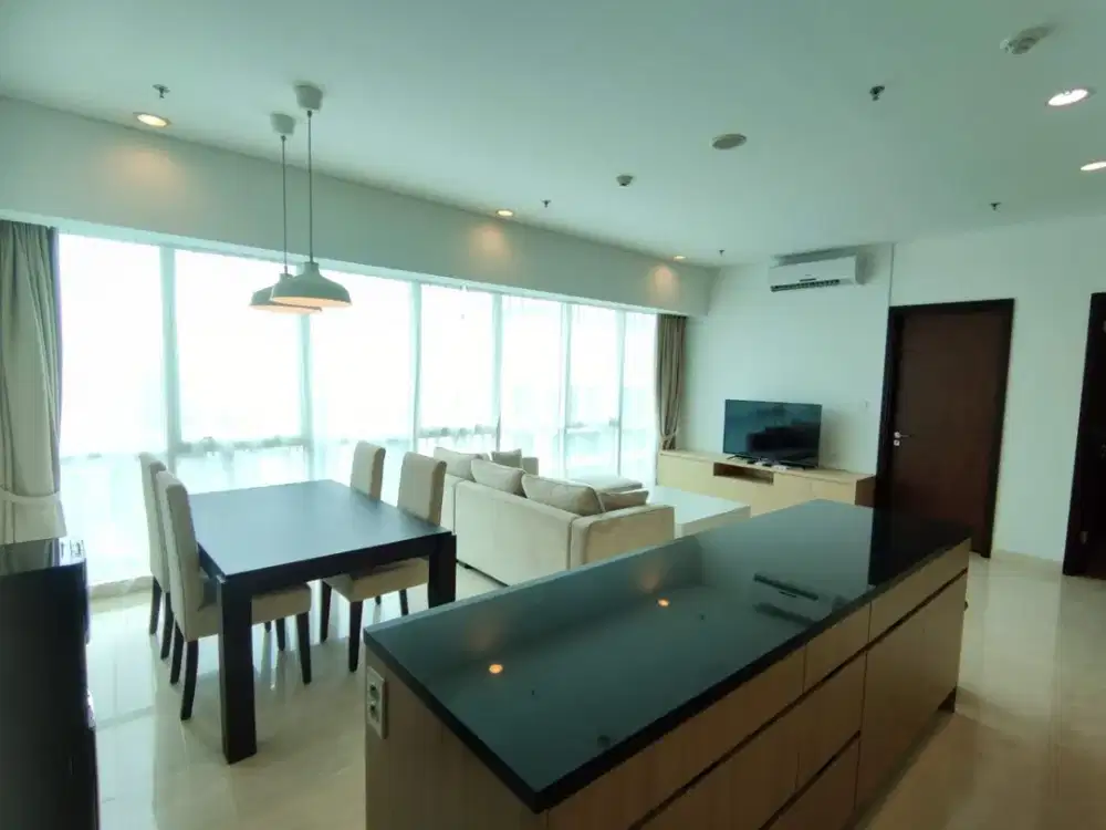 Disewa Apartemen Setiabudi Sky garden furnish 3BR uk 135m at Jakarta Selatan