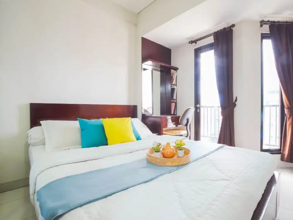 Type Studio Apartemen Tamansari Sudirman, Disewa Fully Furnished, City View, Dekat Thamrin, Ciputra World, MRT, Kuningan, Sampoerna Startegic