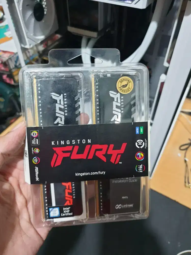 Kingston Fury Beast RGB 16gb kit DDR4-3200