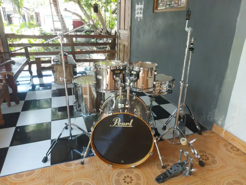 Drumset Pearl Forum ISS Kick 20 Mulus
