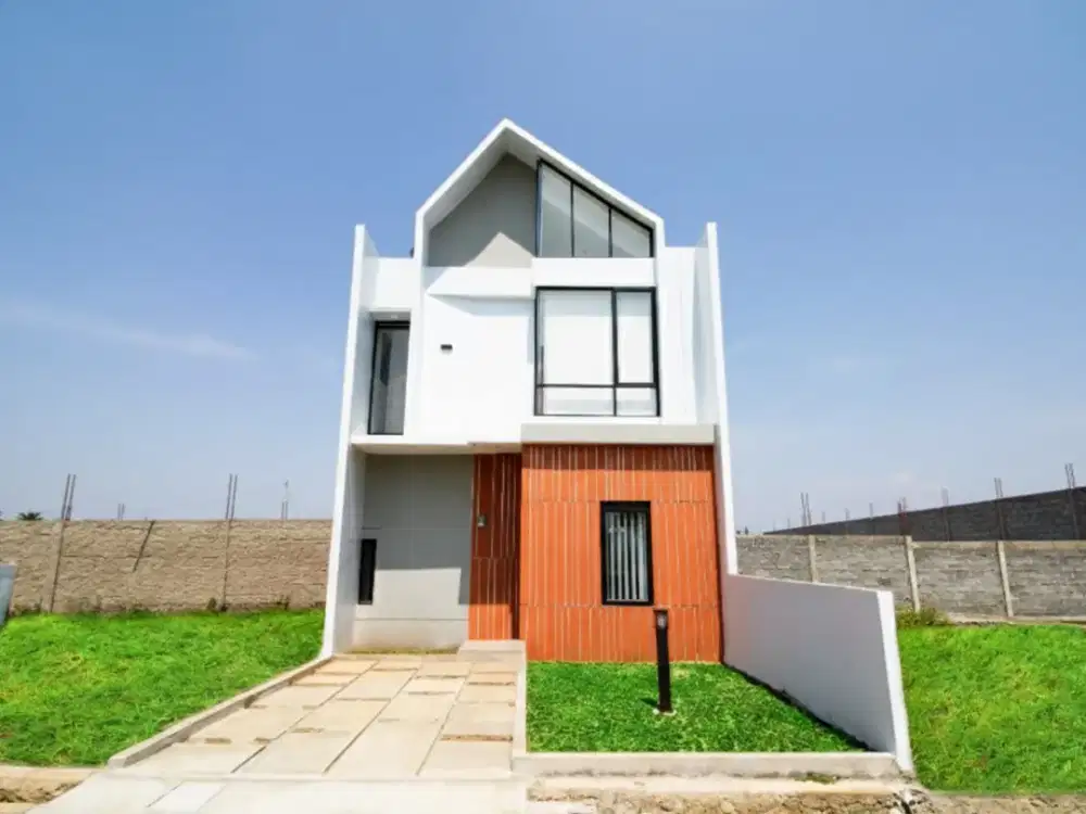 Rumah 2 lantai harga 1 lantai Lokasi dekat dengan exit tol getaci dan RS Unisba