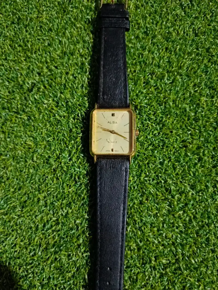 Jam tangan alba tenk original 1983 Quartz