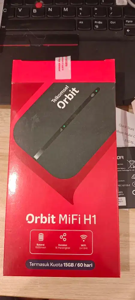 Obral jual cepat telkomsel orbit mifi h1 portable modem wifi 4G speed