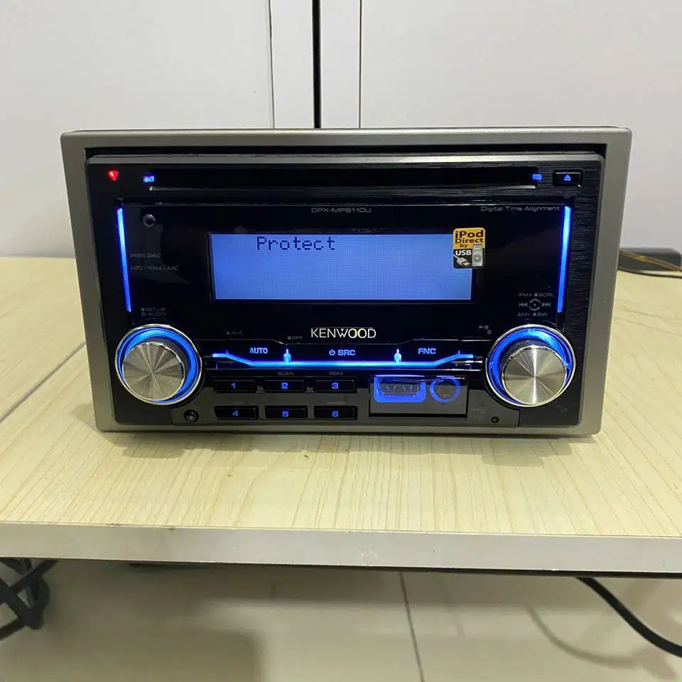 Kenwood DPX-MP6110U kondisi Protect unit Mulus