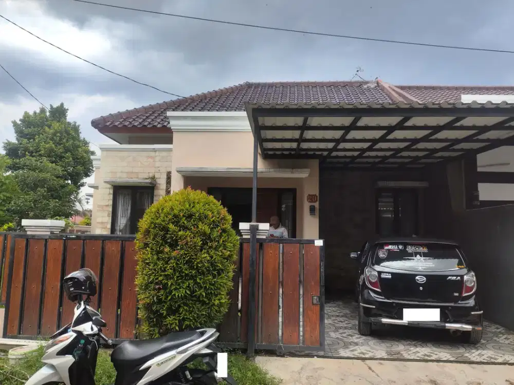 Rumah SHM Luas di Bogor 7 Menit ke RS Hermina Dibantu KPR J-39384