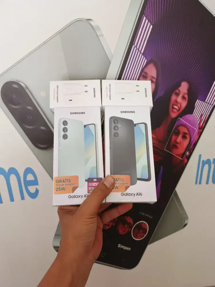 [ Fast respon WA ] Samsung Galaxy A16 8/128 Garansi resmi 1thn