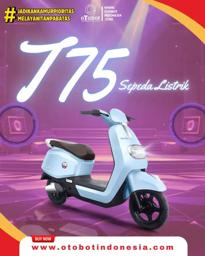 Sepeda Listrik siap pakai