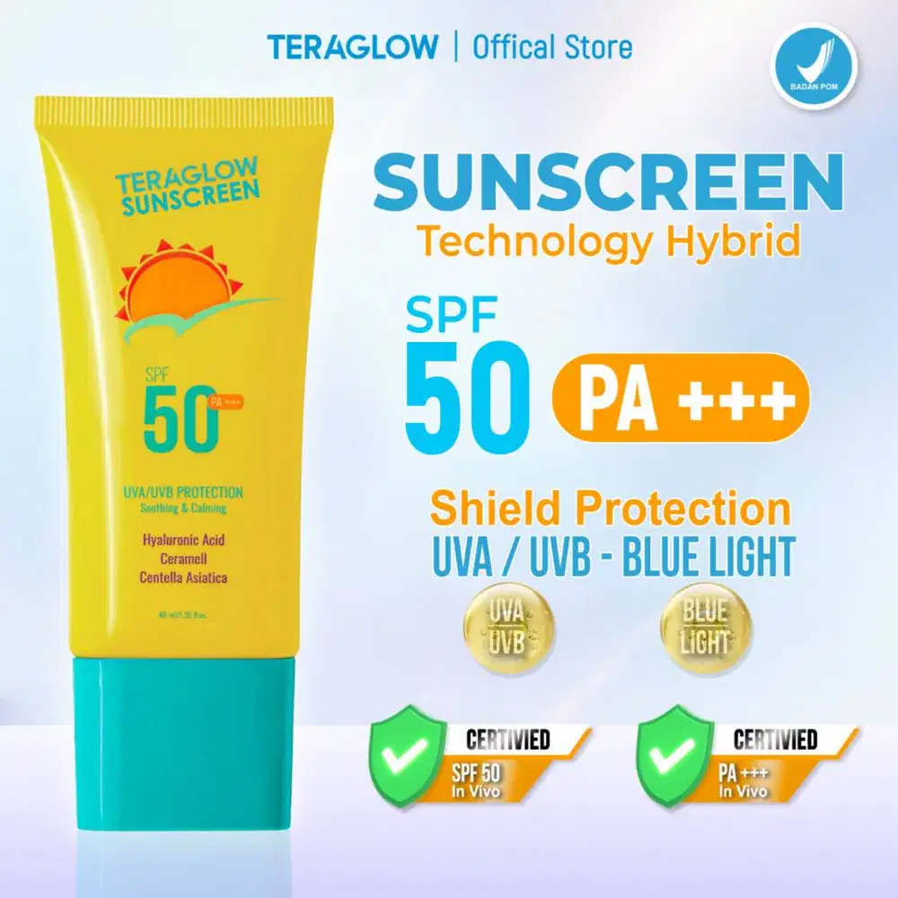 TERAGLOW SUNSCREEN SPF 50 PA+++ REAL SPF VIVO