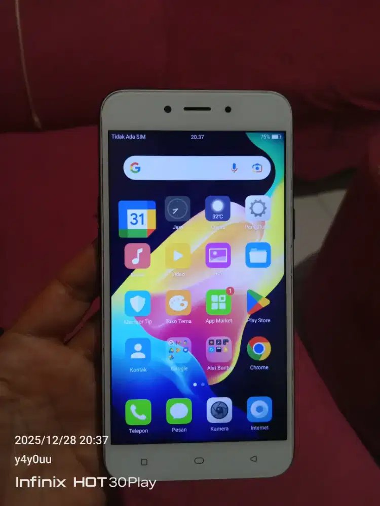 Vivo a71 ram 2/16 kondisi normal gda minus