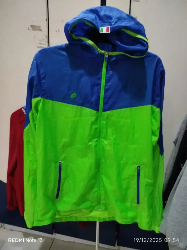 Jaket Running Lotto Italy