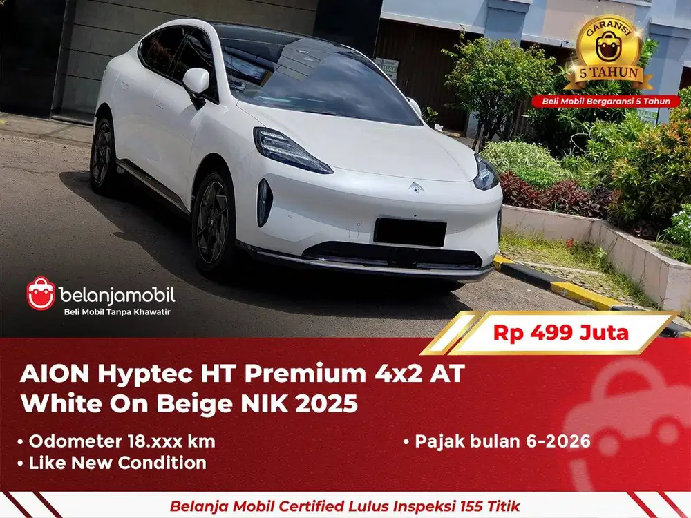 [ GARANSI 5TH ] AION Hyptec HT Premium 4x2 AT 2025 2024