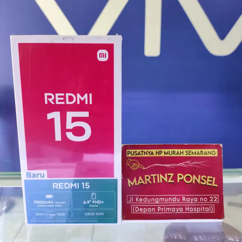 REDMI 15 6/128 GB NEW