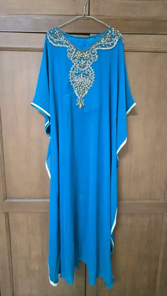 kaftan india bordir