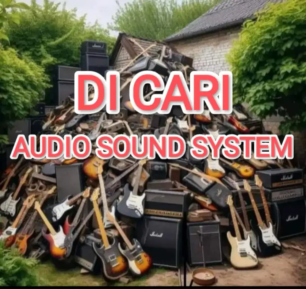 Di beli sound speker aktif dan lain nya