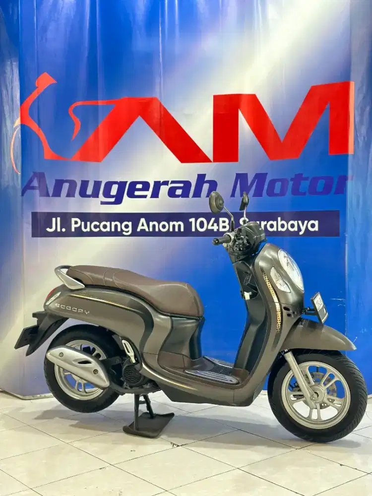 km 5ribu Honda Scoopy Stylish keyless 2023 like new