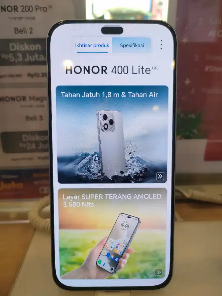 Handphone HONOR 400 Lite