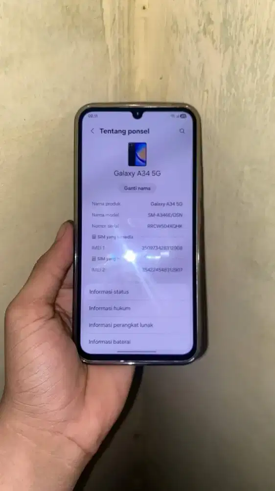 SAMSUNG A34 5G RAM 8/128GB