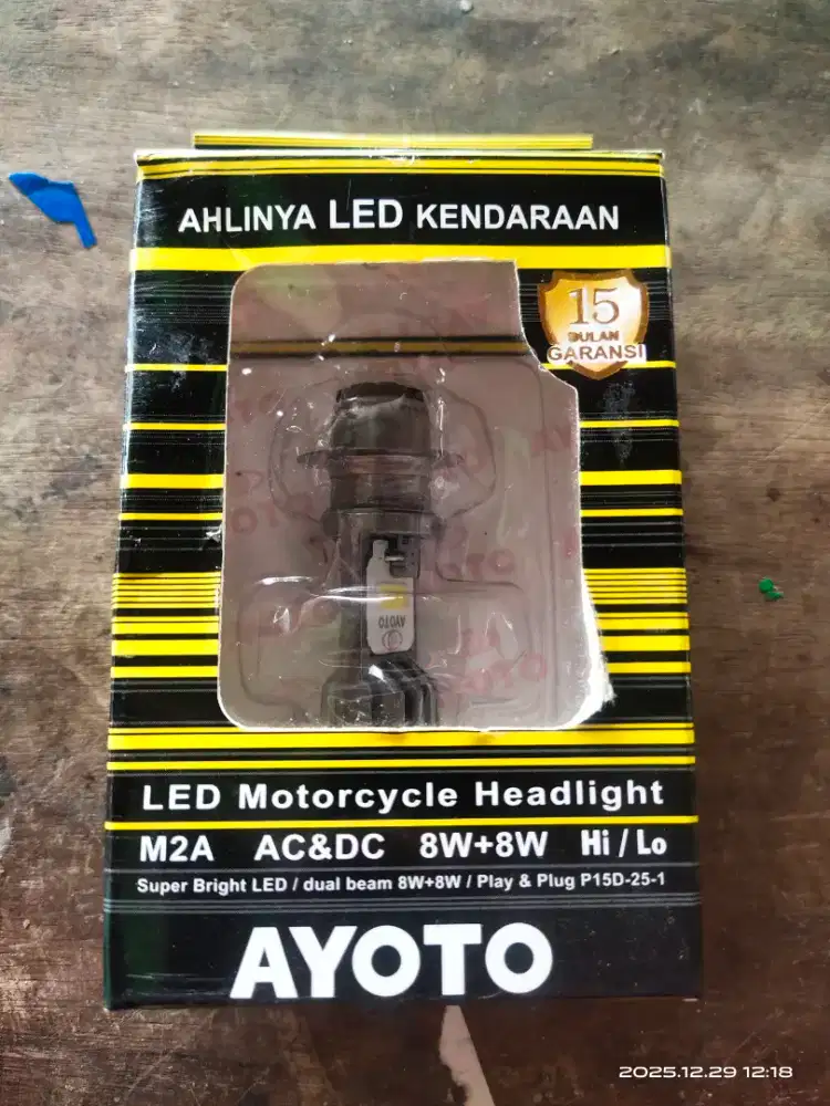 LAMPU MOTOR AYOTO