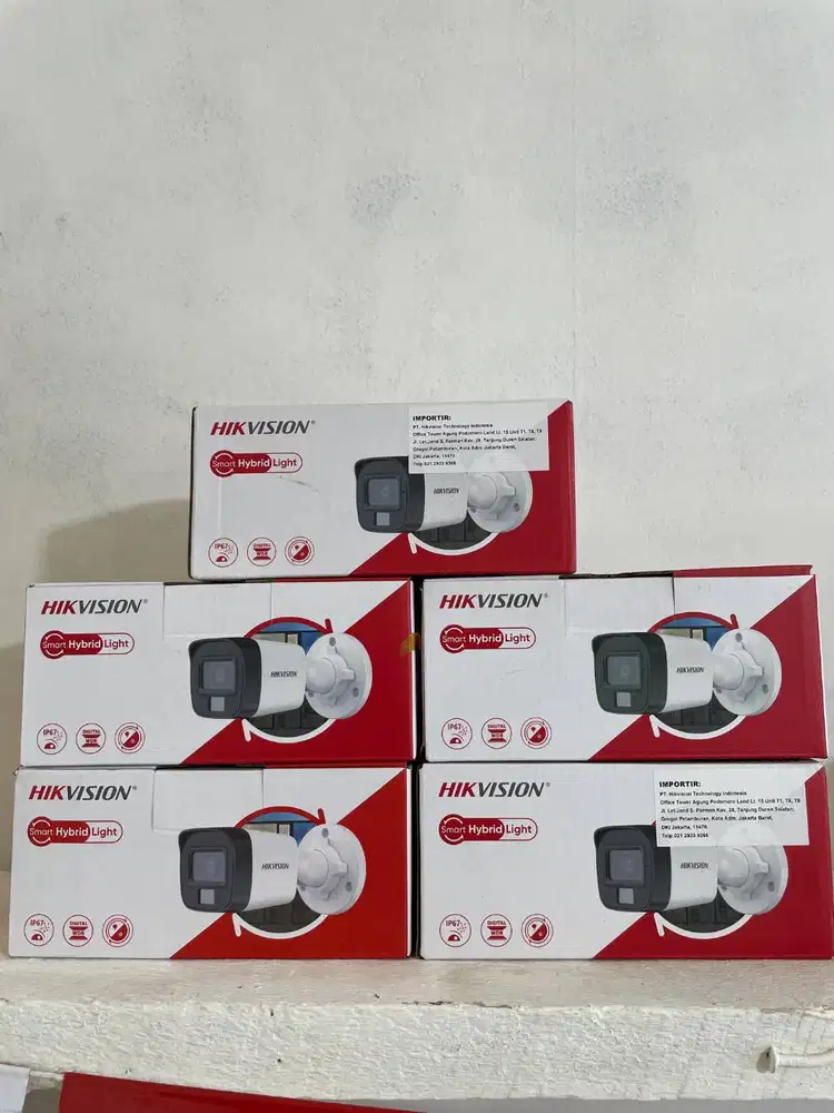 Paket kamera Cctv analog merk Hikvision