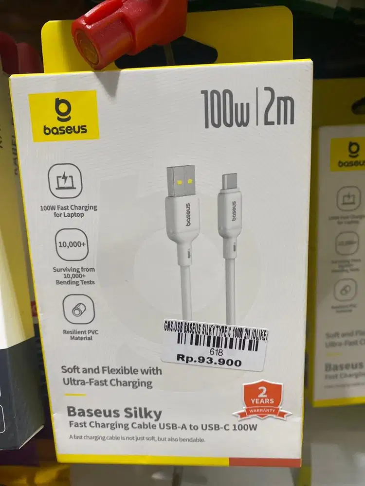 USB BASEUS SILKY TYPE C 100W