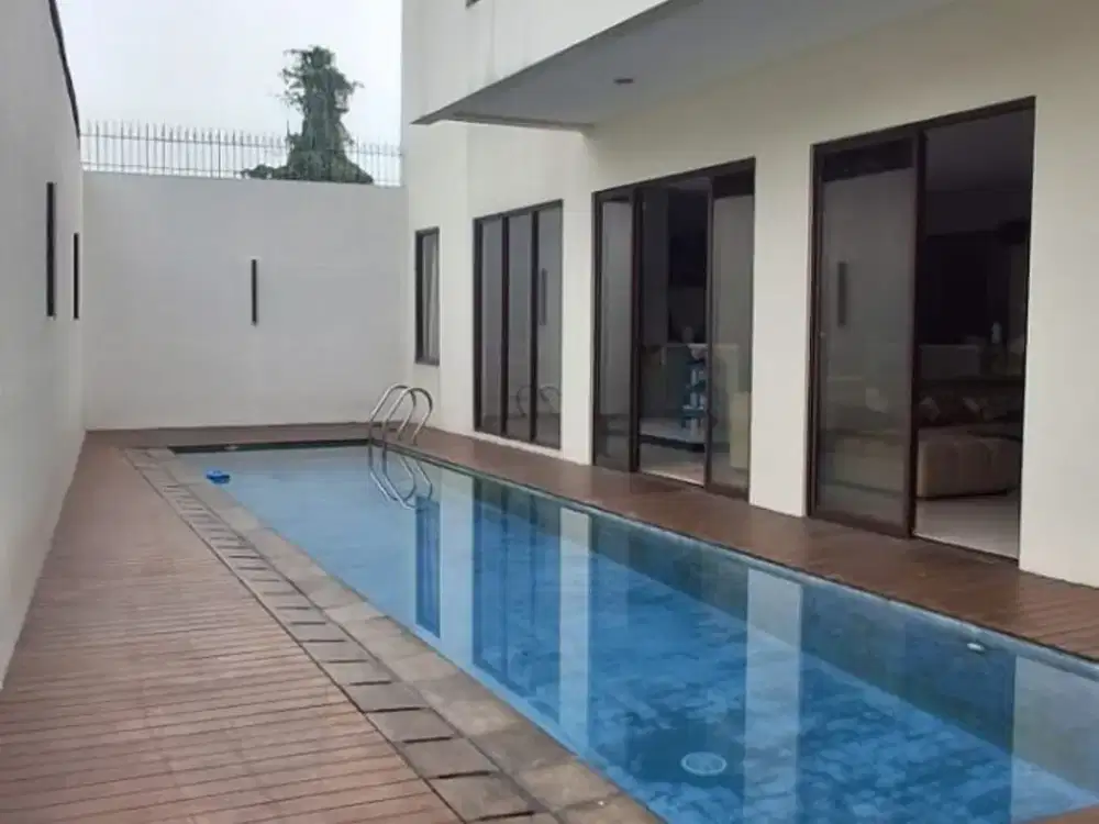 Rumah Furnished Minimalis Modern 2 Lantai Jagakarsa Dekat Cilandak Jakarta Selatan