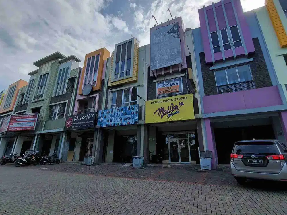 DISEWA CEPAT DAN MURAH RUKO FLOURITE TERDEPAN DAN HADAP JALAN RAYA GADING SERPONG