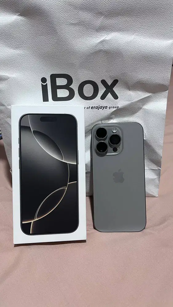 Iphone 16 Pro - 256GB Garansi Ibox resmi